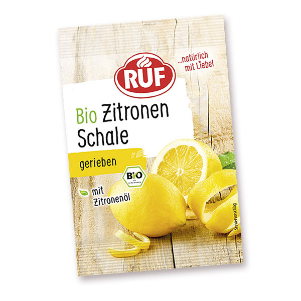zitronenschale aufbewahren Bio Zitronenschale – RUF – Meine Backbox & SPRNKLZ Streuselade