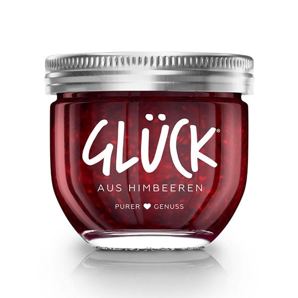 Marmelade Himbeere – Glück