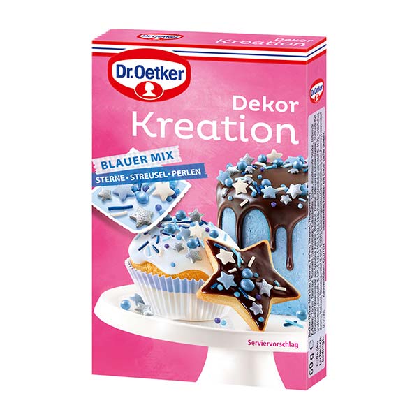 Dekor Kreationen Blauer Mix – Dr. Oetker