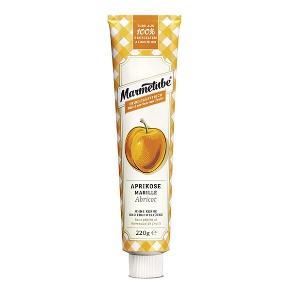 Premium-Fruchtaufstrich Aprikose – Marmetube