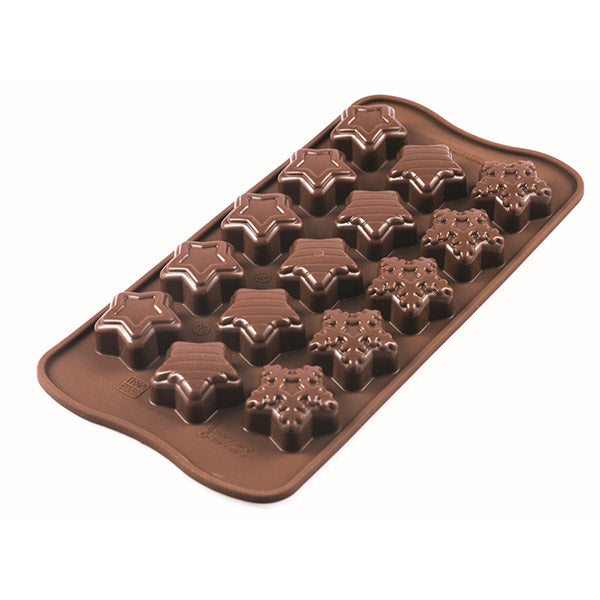 Winter Stars Mould – Silikomart