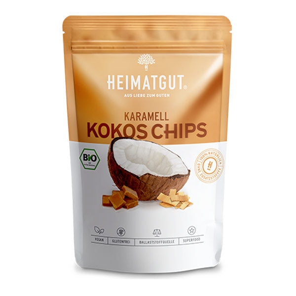 Bio Kokos Chips Karamell – Heimatgut