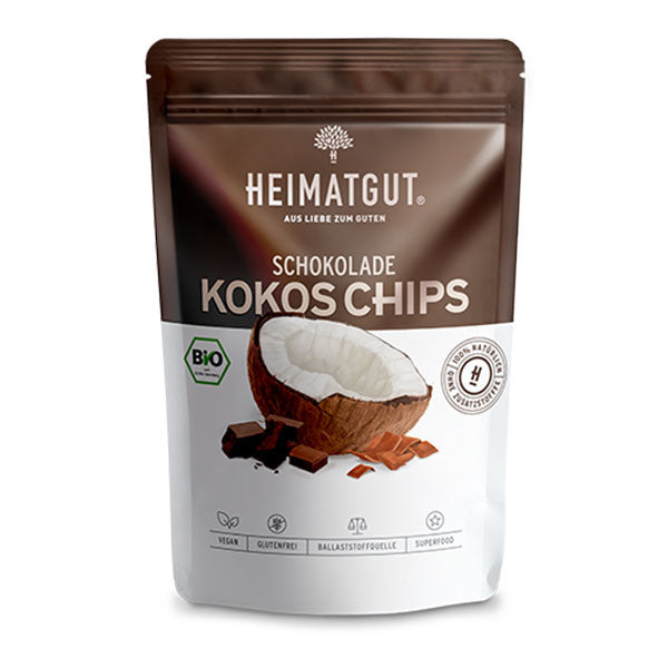 Bio Kokos Chips Schokolade – Heimatgut