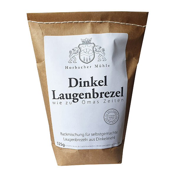 Dinkel Laugenbrezel Backmischung – Horbacher Mühle