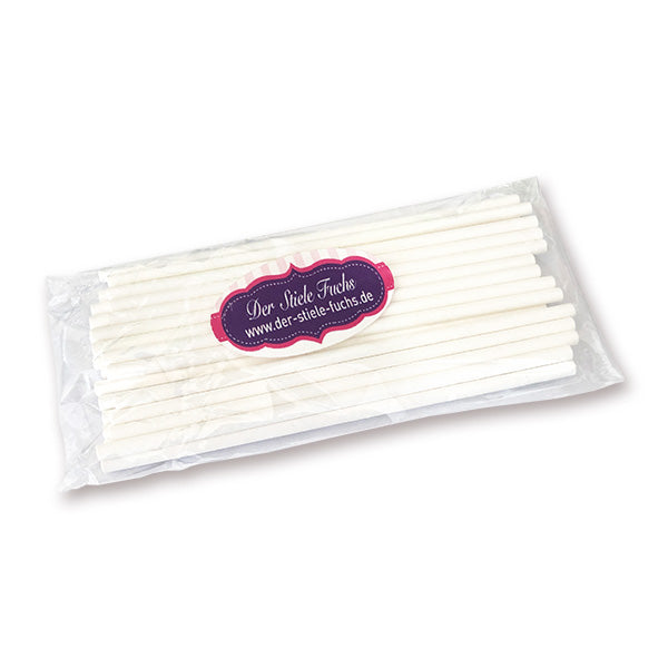 Cake Pop Sticks aus Papier 12 cm – Der Stiefel Fuchs