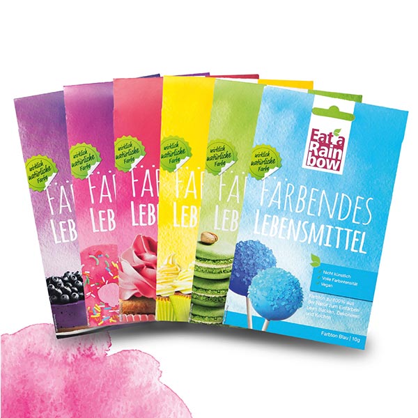 Natürliche Pulverfarben – Eat a Rainbow