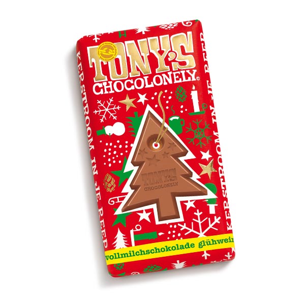 Vollmilchschokolade mit Glühwein Geschmack - Tony's Chocolonely
