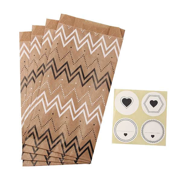 Geschenktüten mit Sticker - Zenker
