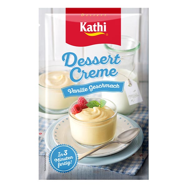 Dessert Creme Vanille Geschmack – Kathi