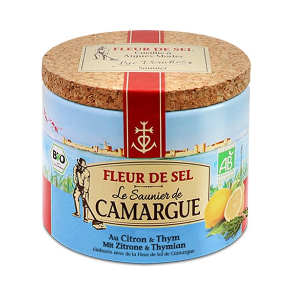 Fleur de Sel mit Zitrone & Thymian – Le Saunier de Camargue
