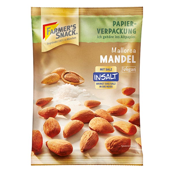 Mallorca Mandeln Braun Insalt – Farmer’s Snack