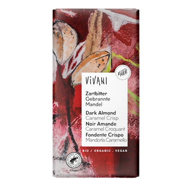 Zartbitter Gebrannte Mandel – VIVANI - The Art of Chocolate