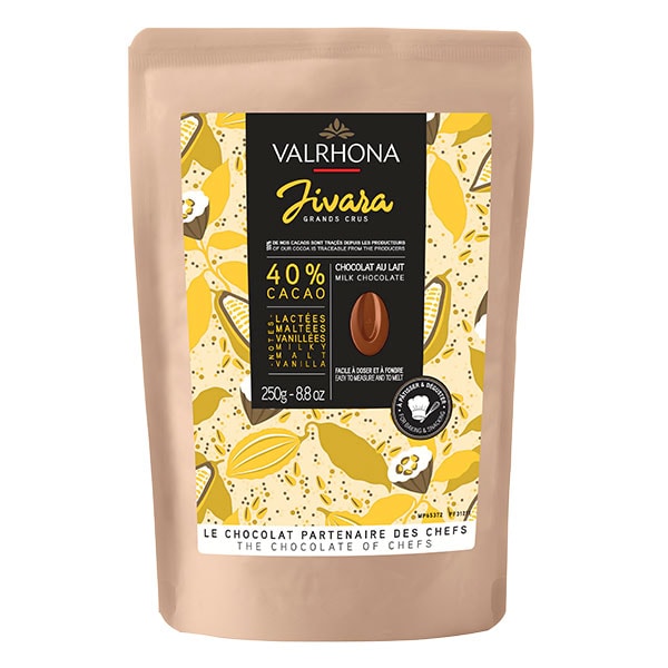 Milchschokolade Jivara 40 % – Valrhona