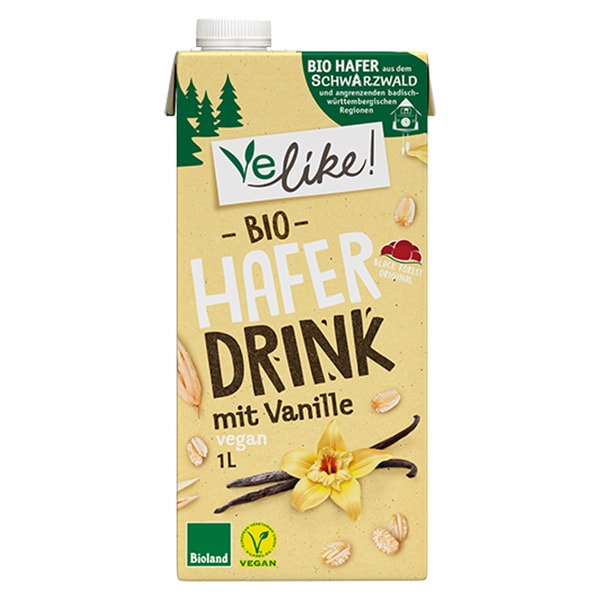 Bio-Haferdrink Vanille – Velike!