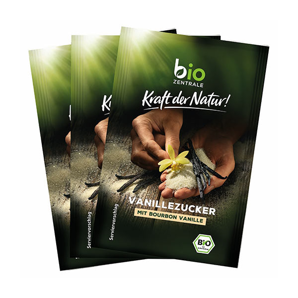 Vanillezucker mit Bourbon Vanille - biozentrale