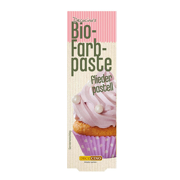 Bio Farbpaste Flieder Pastell – Decocino