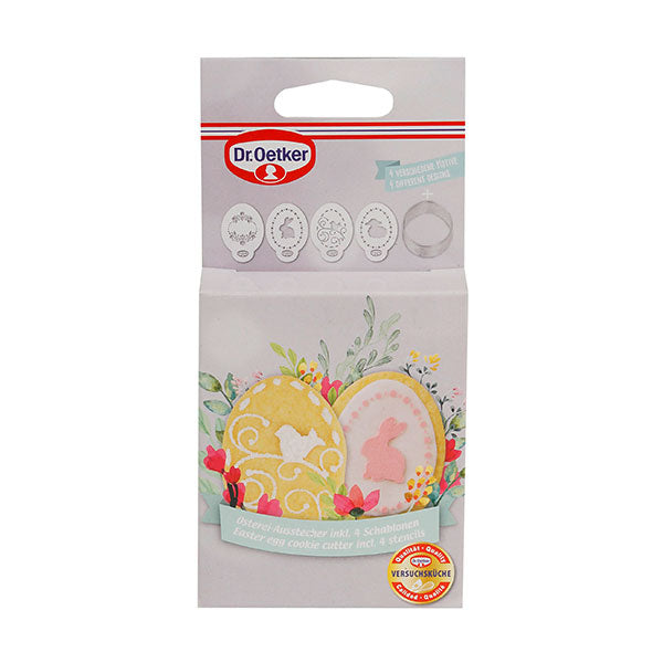 Osterei-Ausstecher inkl. 4 Schablonen – Dr. Oetker Küchenhelfer