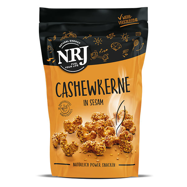 Cashewkerne in Sesam – NRJ