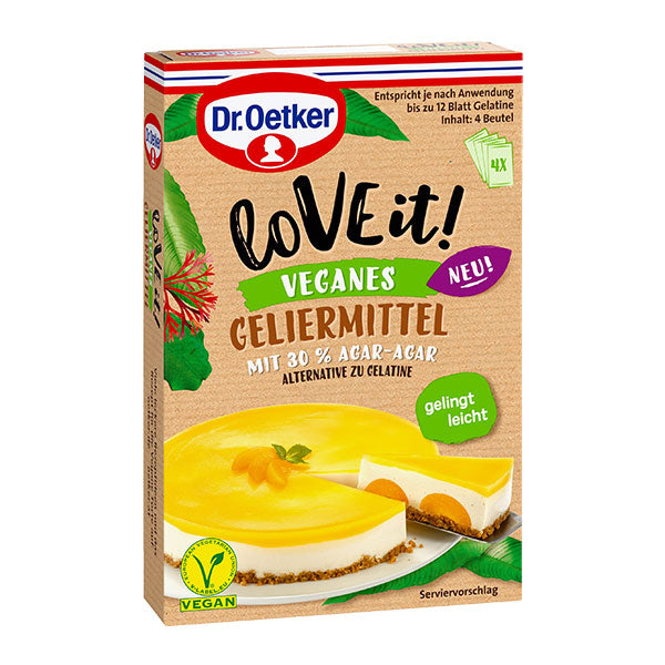 LoVE it! Veganes Geliermittel – Dr. Oetker