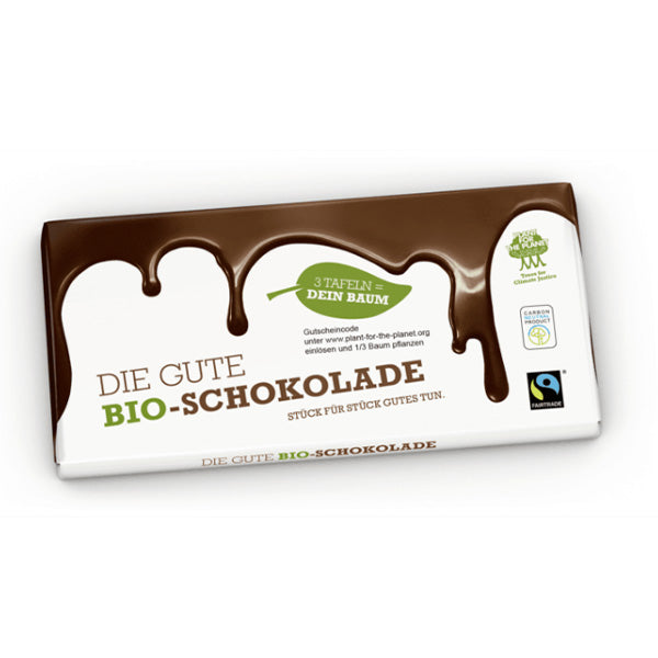 Die Gute Bio-Schokolade – Plant for the Planet