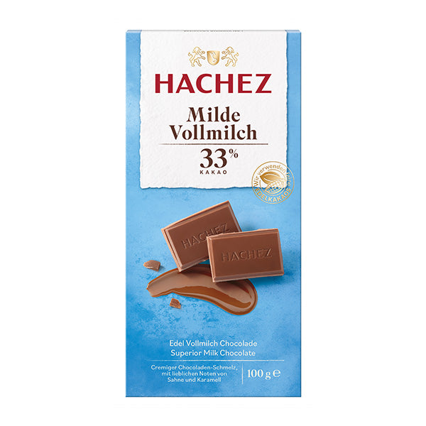 Milde Vollmilch 33 % – Hachez
