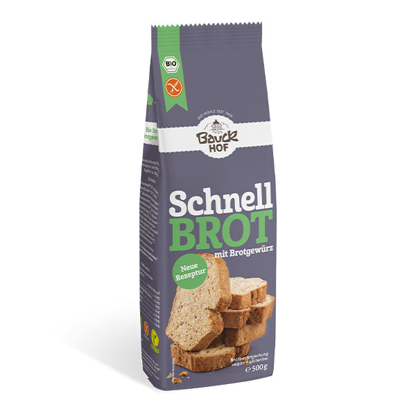 Bauck Mühle - Schnellbrot mit Brotgewürz
