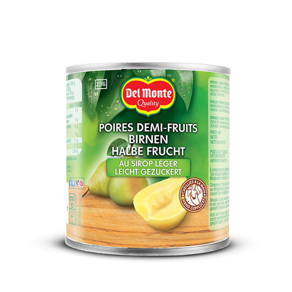 Birnen, halbe Frucht, leicht gezuckert – Del Monte