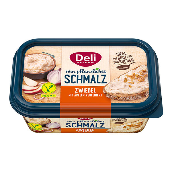 Deli Reform - Rein Pflanzliches Schmalz Zwiebel mit Äpfeln verfeinert