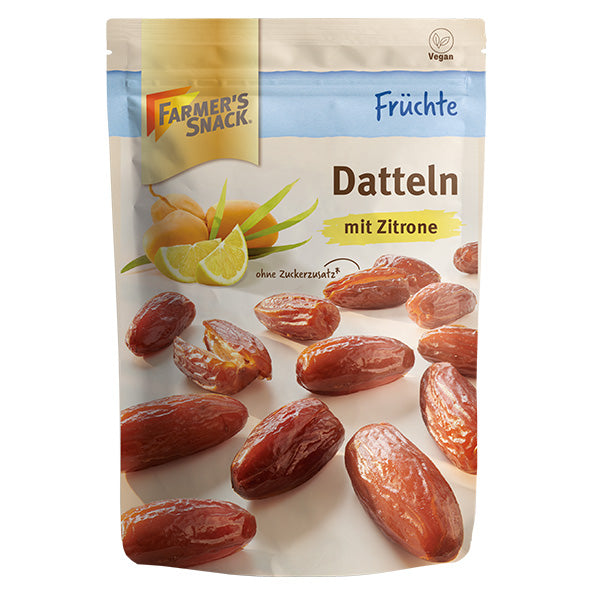 Farmer's Snack - Datteln mit Zitrone