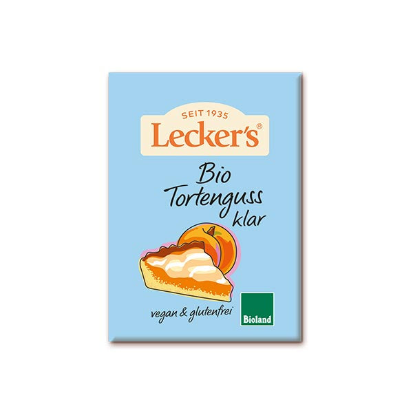 Lecker's – Bio Tortenguss klar