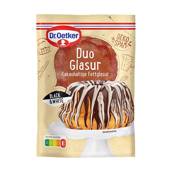 Dr. Oetker – Duo Glasur Black & White
