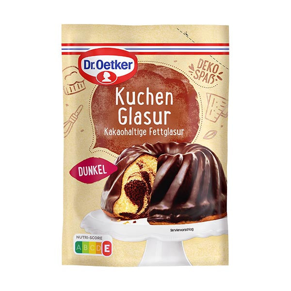 Dr. Oetker – Kuchenglasur Dunkel