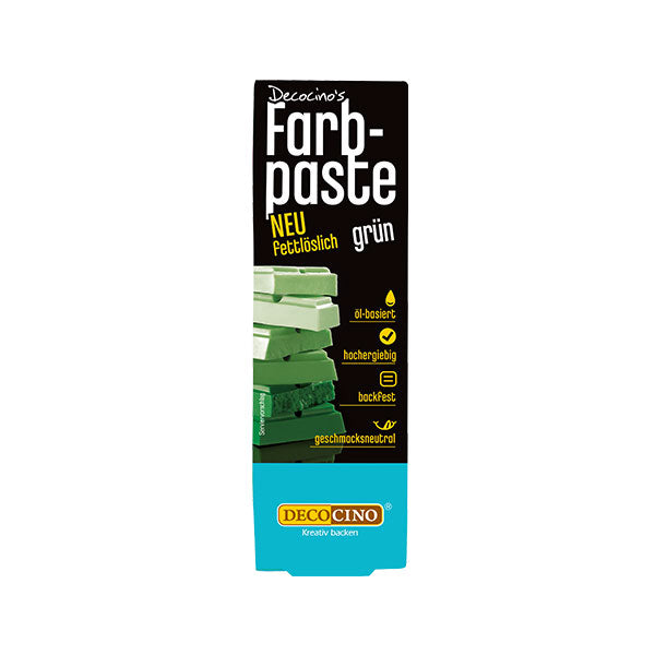 Fettlösliche Farbpaste grün