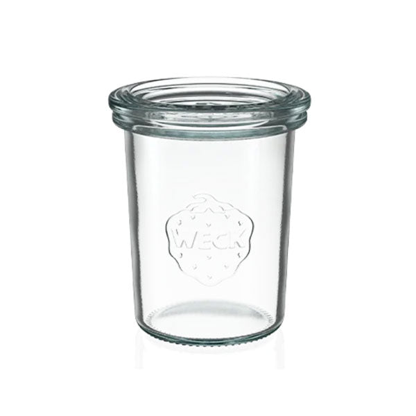 Sturzglas 140 ml mit Glasdeckel
