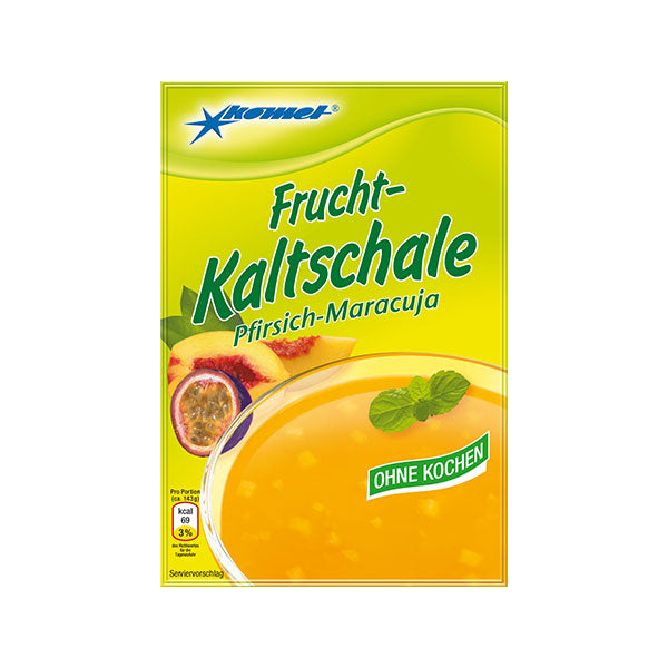 Frucht-Kaltschale Pfirsich-Maracuja