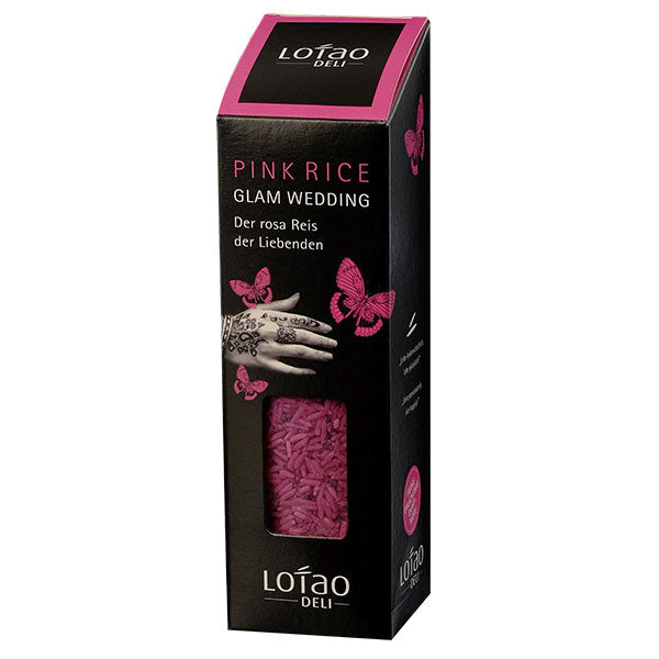 Pink Rice Glam Wedding