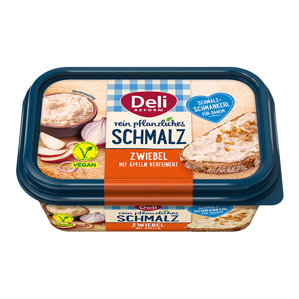 Rein Pflanzliches Schmalz Zwiebel-Apfel