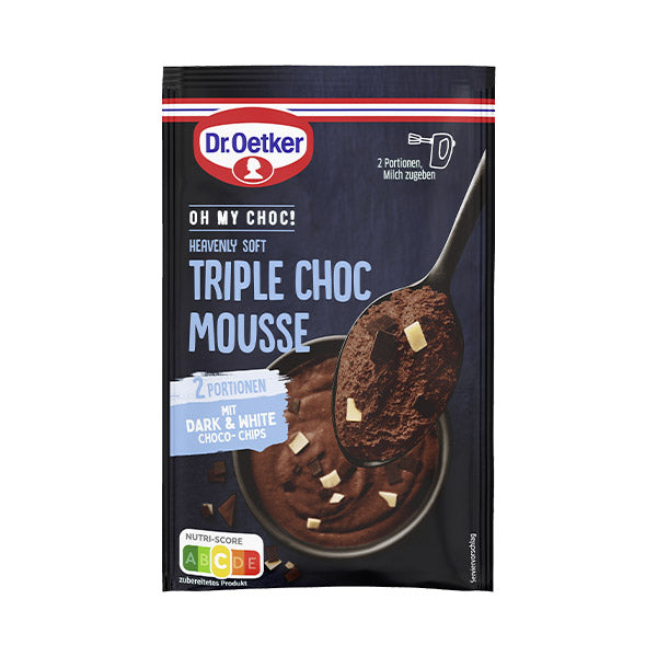 OH MY CHOC! Triple Choc Mousse – Dr. Oetker