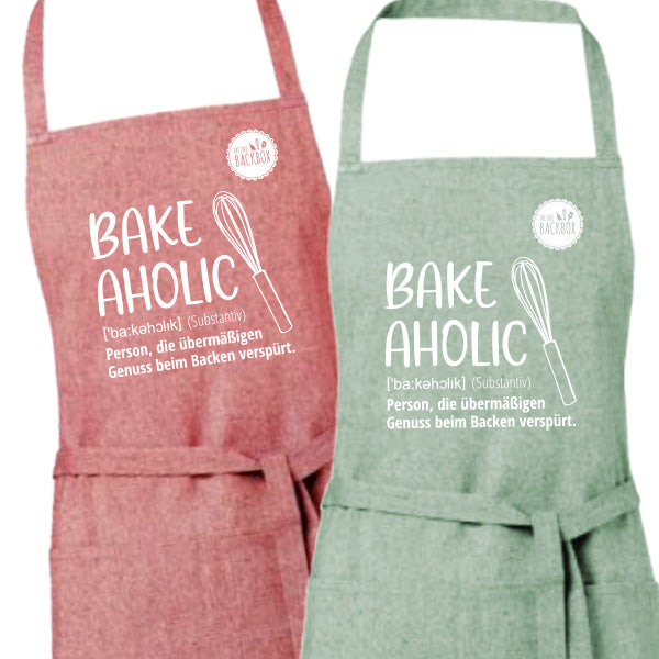 Backschürze "BAKEAHOLIC"