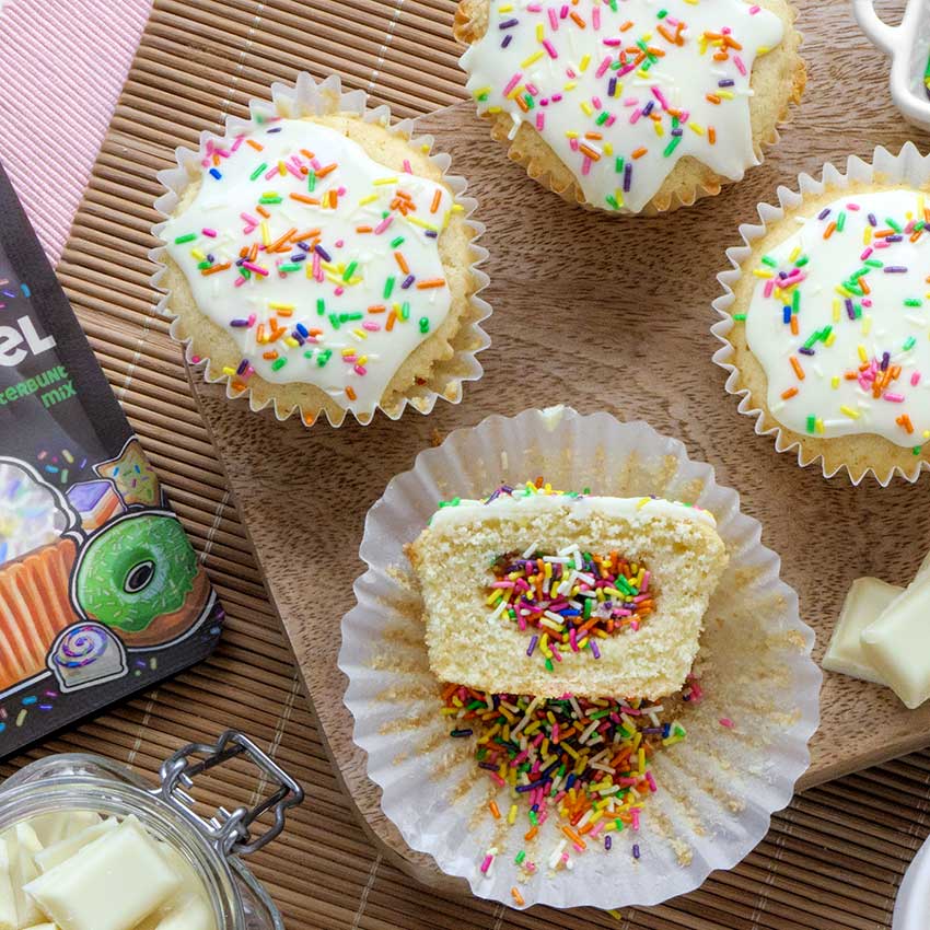 SPRNKLZ Streuselade Kunterbunt Mix Muffins Inspiration