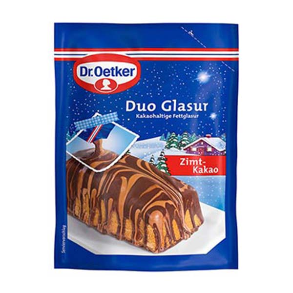 Duo Glasur Zimt-Kakao – Dr. Oetker