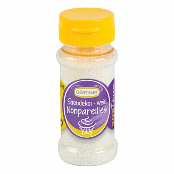 Streudekor Nonpareilles Weiss – Günthart