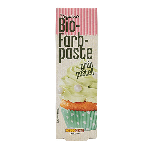 Bio Farbpaste Grün Pastell – Decocino