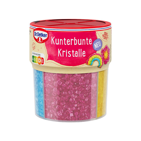 Kunterbunte Kristalle – Dr. Oetker