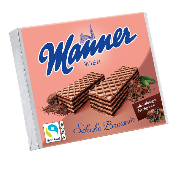 Schoko Brownie Schnitten – Manner