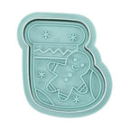 Weihnachtliche Ausstecher zum Prägen