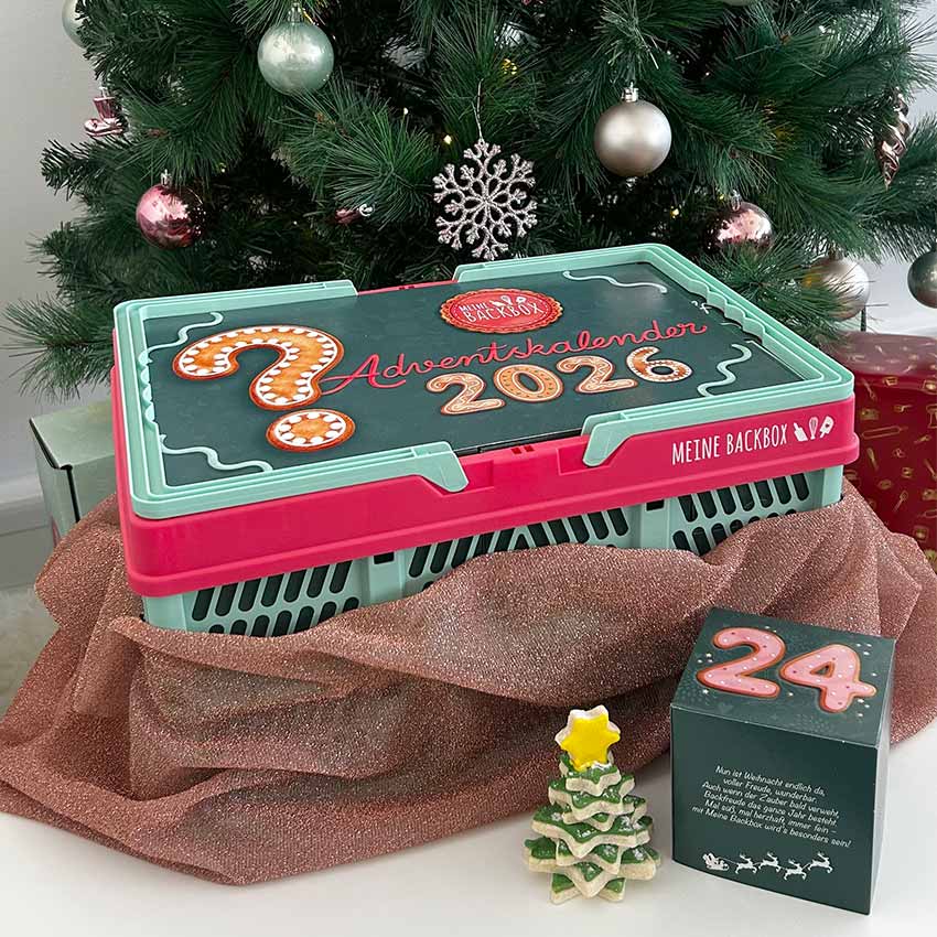 Back-Adventskalender 2026 für Hobbybäcker