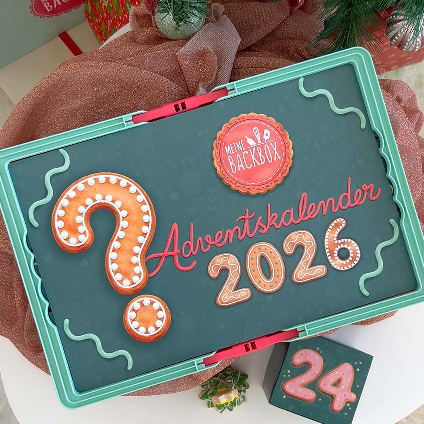 Back-Adventskalender 2026 für Hobbybäcker