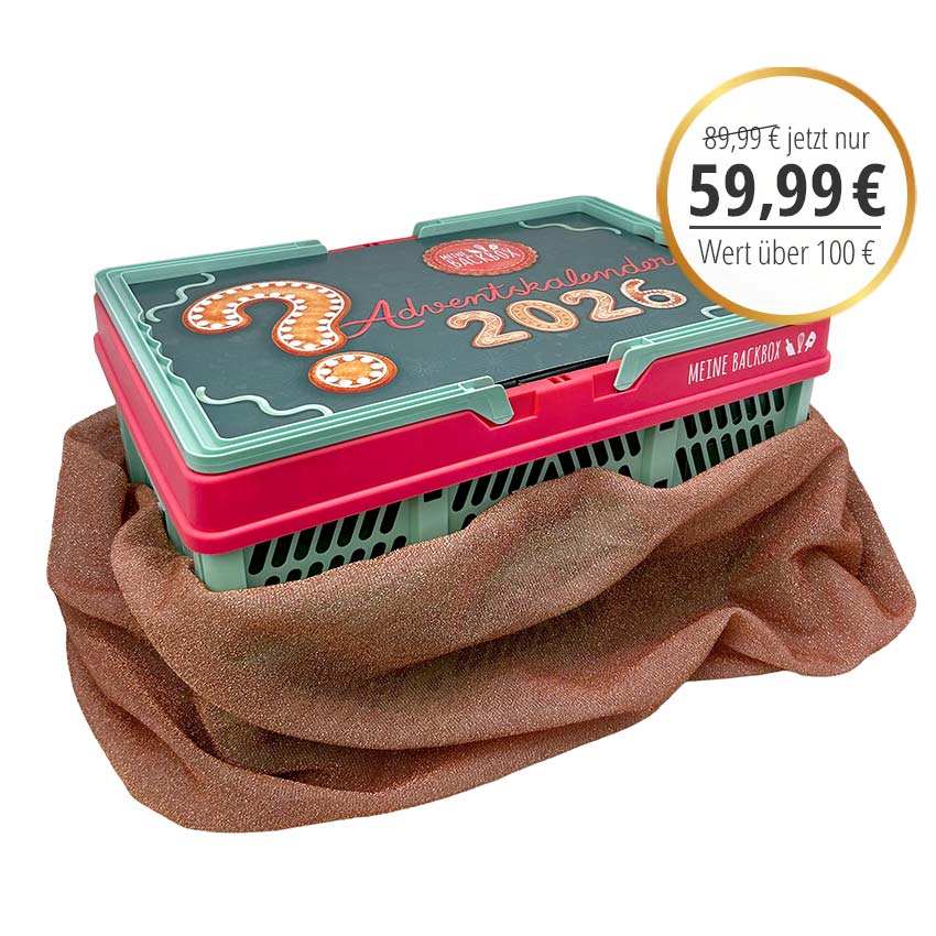 Back-Adventskalender 2026 für Hobbybäcker