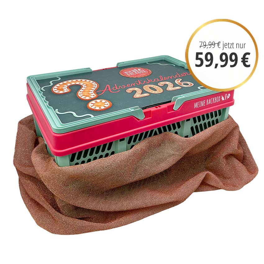 Back-Adventskalender 2026 für Hobbybäcker